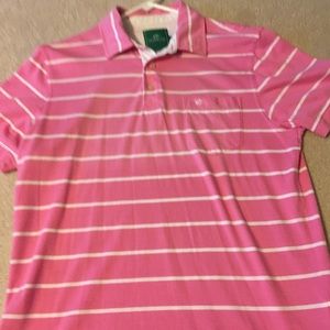 Southern tide striped polo.